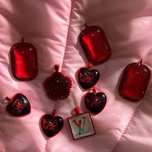 Pendants for chains.